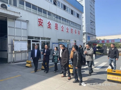 麗水市市場監督管理局、浙江省皮革廠行業協會、嘉興學院及浙江省標準化研究院領導蒞臨我司指導工作